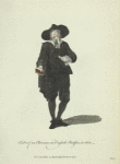Habit of an Oliverian, an English partisan in 1650. Un Cromvelliste, ou Anglois republican, en 1650.