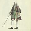 Habit of and English gentleman about 1700. Gentil-homme Anglois de l'année 1700.
