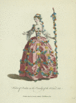 Habit of Perdita in the comedy of the Winter's Tale. Perdita dans la comédie intitulée The Winter's Tale.