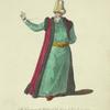 The ceremonial habit of the grand vizier in 1700. Le grand visir en habit de ceremonie.