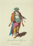 A Janisary in his common dress in 1700. Janissaire en habit ordinaire.