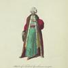 Habit of a Turkish gentleman in 1700. Gentillhomme Turc.