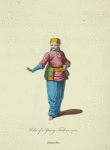 Habit of a young Turk in 1700. Enfant Turc.