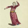 Habit of a Turkish dancer in 1700. Danceur Turc.