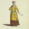 Habit of a lady of Tartary in 1667. Dame de Tartarie.