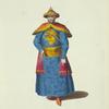 The ordinary habit of the emperor of China in [sic]. L'Empereur de la Chine dans sa parure ordinaire.