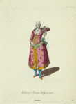 Habit of a Persian lady in 1700. Persienne.