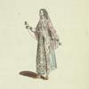 Habit of a lady of Indostan. Femme des Indes Orientales.