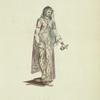 Habit of a lady of Indostan. Femme des Indes Orientales.