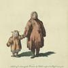 Habit of a Samoyede woman and child subject to Russia in 1768. Femme Samoyèd.