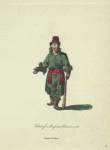 Habit of a Russian boor in 1768. Paysan de Russe.