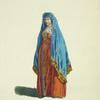 Habit of a gentlewoman in Moscow in 1768. Femme de Moscou.