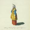 Habit of a woman of Ingria subject to Russia in 1764. Femme d'Ingrie.