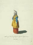 Habit of a woman of Ingria subject to Russia in 1764. Femme d'Ingrie.