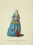 A woman of Ditmarsh subject to Denmark in 1626. Dame de Ditmarsh.