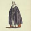 Habit of a woman of Denmark in 1640. Femme de Dannemarck.