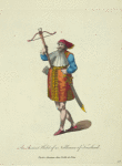 An ancient habit of a nobleman of Friesland. Parûre ancienne d'un noble de Frise.