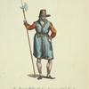 An ancient habit of a countryman of Friesland. Parûre ancienne d'un paysan de Frise.