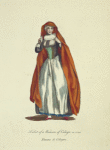 Habit of a woman of Cologn[e] in 1640. Femme de Cologne.