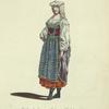 Habit of a country woman of Clabria in 1768. Paysanne de la Calabre.
