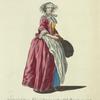 Habit of a citizen's wife in Florence, with a little bonnet, in 1768. Bourgeoise Florentine avec une petite coeffe.