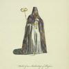 Habit of an archbishop of Russia. Archrêque Russe en habit ordinaire du choeur.