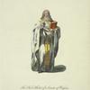 The choir habit of a curate of Russia. Curê Russe en habit de choeur.
