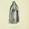 A Capuchin nun. Religieuse Capucine.