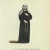 A nun of the order of Font Ebraldi. Religeuse de l'ordre de Font Evrauld.