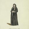 Habit of a Saxon nun. Religieuse Saxonne.