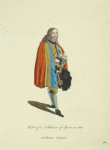 Habit of a nobleman of Spain in 1660. Gentilhomme Espagnol.