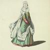 A Spanish lady in 1626. Dame Espagnole.