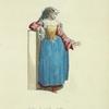 Habit of a woman of Frascati in 1768. Femme de Frascati.