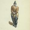 Habit of a fisherman of Greenland in 1626. Pêcheur de Groenland.