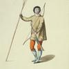 Habit of an Eskimaux[sic] Indian of Labrador in 1766. Eskimau du Labrador.