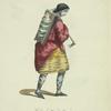 Habit of a Wiendot woman. Femme Wiendot.