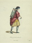 Habit of a Wiendot woman. Femme Wiendot.