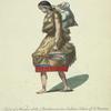 Habit of a woman of the Christianoux an Indian nation of North America. Femme de la Nations des Christianoux dans L'Amérique du Nord.