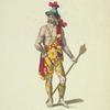 Habit of a king of Florida in 1625. Roy de la Floride.