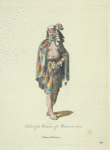 Habit of a woman of Mexico in 1625. Femme du Mexique.