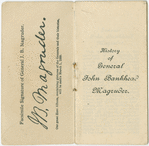 A Short History of General J.B.Maguder