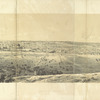 Panorama of Jerusalem, seen from the Mount of Olives.