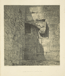 View of the south gate of the Haram es-Sherif (Bab el-Huldah).