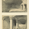 Underground works of the Mosque of el-Aksa, the monolith in the underground works.