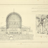 Section of Kubbet es-Sakharah - view of the interior of the Golden Gate.