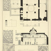 Plans and sections of the Armenian Church of S. James, and mosaics.