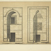 Two doors in the Tekhiyeh el-Khasseki-Sultane, commonly called the Hospital of S. Helena.