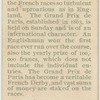 Grand Prix, France.