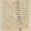 St. Patrick's Day, Ireland.