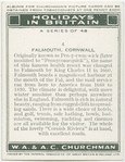 Falmouth, Cornwall.